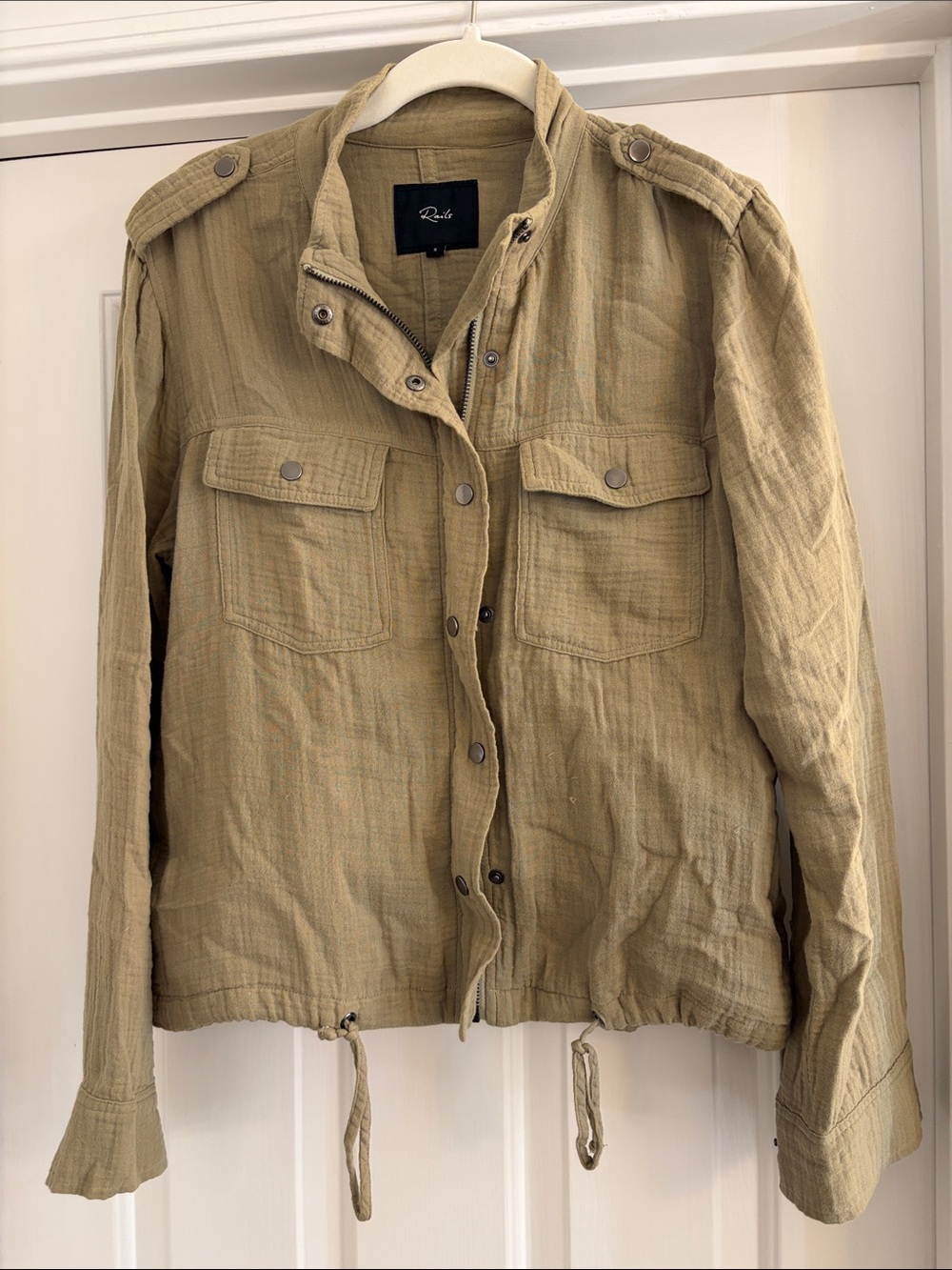 Rails Tan Khaki Utility Jacket